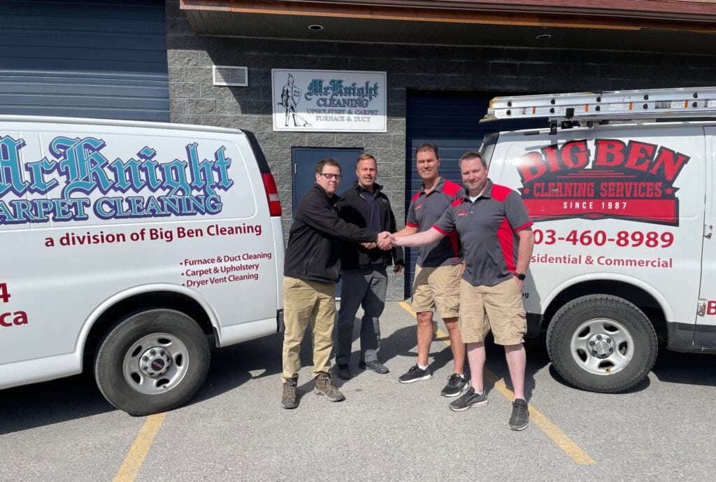 Big Ben and Mcknight carpet cleaning are now one company
