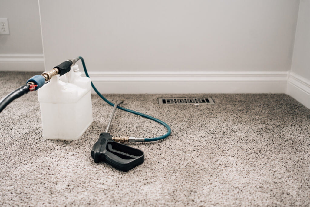 Professional carpet cleaning tools in Canmore and Banff