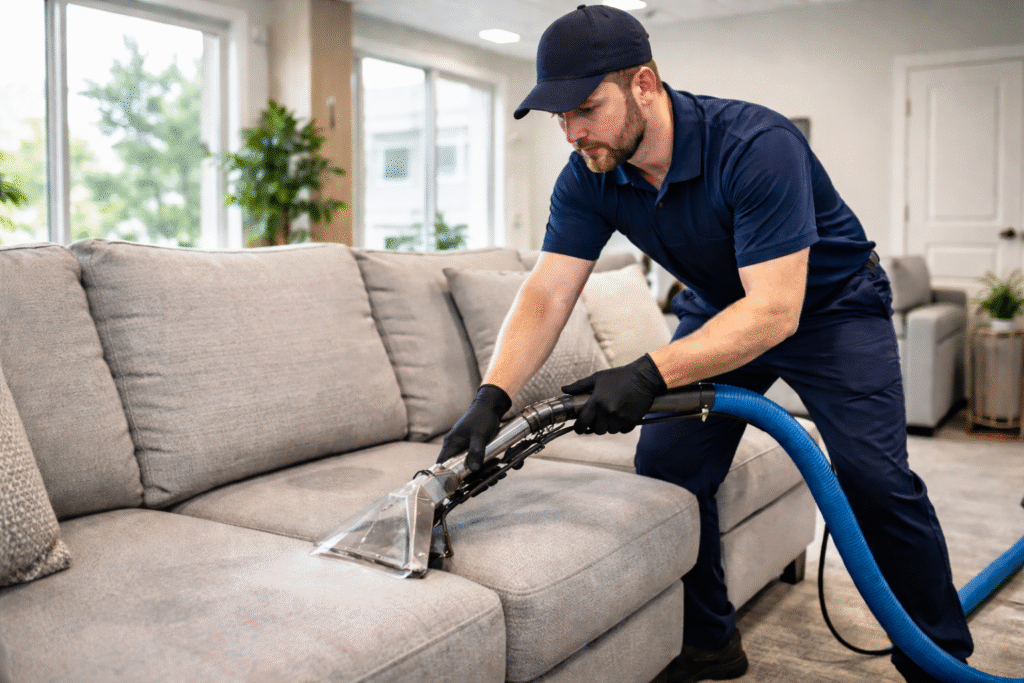 Professional upholstery furniture cleaners in Banff and Canmore
